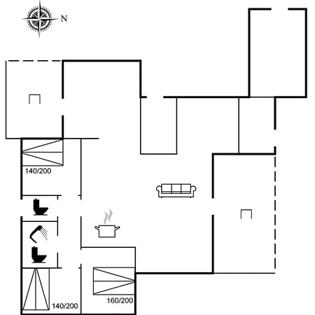 Eriksine - 150m From The Sea By Interhome Prázdninový dům Haderslev